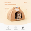 Navy Style Tent-Shaped Pet Bed effective 1:1 original pixels preserved, structured layout revision v2, source image 2, no crop