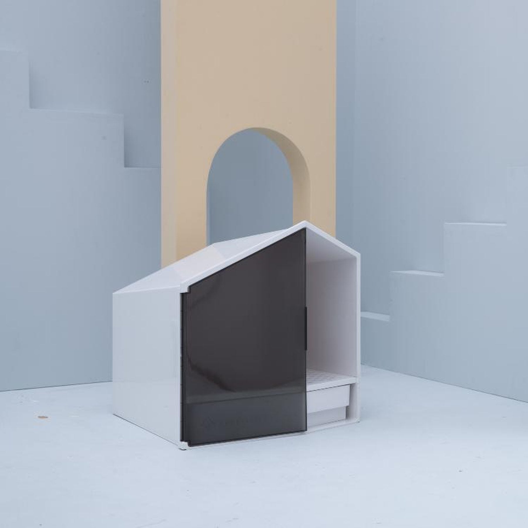 Furrytail Small House cat litter box, image 2, product detail or lifestyle view [Gallery: Shared]
