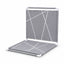 Furrytail X Cat Scratcher Minimalist Line style on a pure white background [Gallery: Minimalist Line SKU]