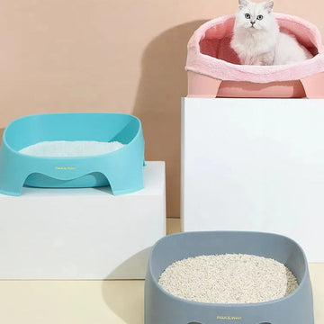 PAKEWAY Pi multifunctional cat litter tray, image 2, product detail or lifestyle view [Gallery: Shared]