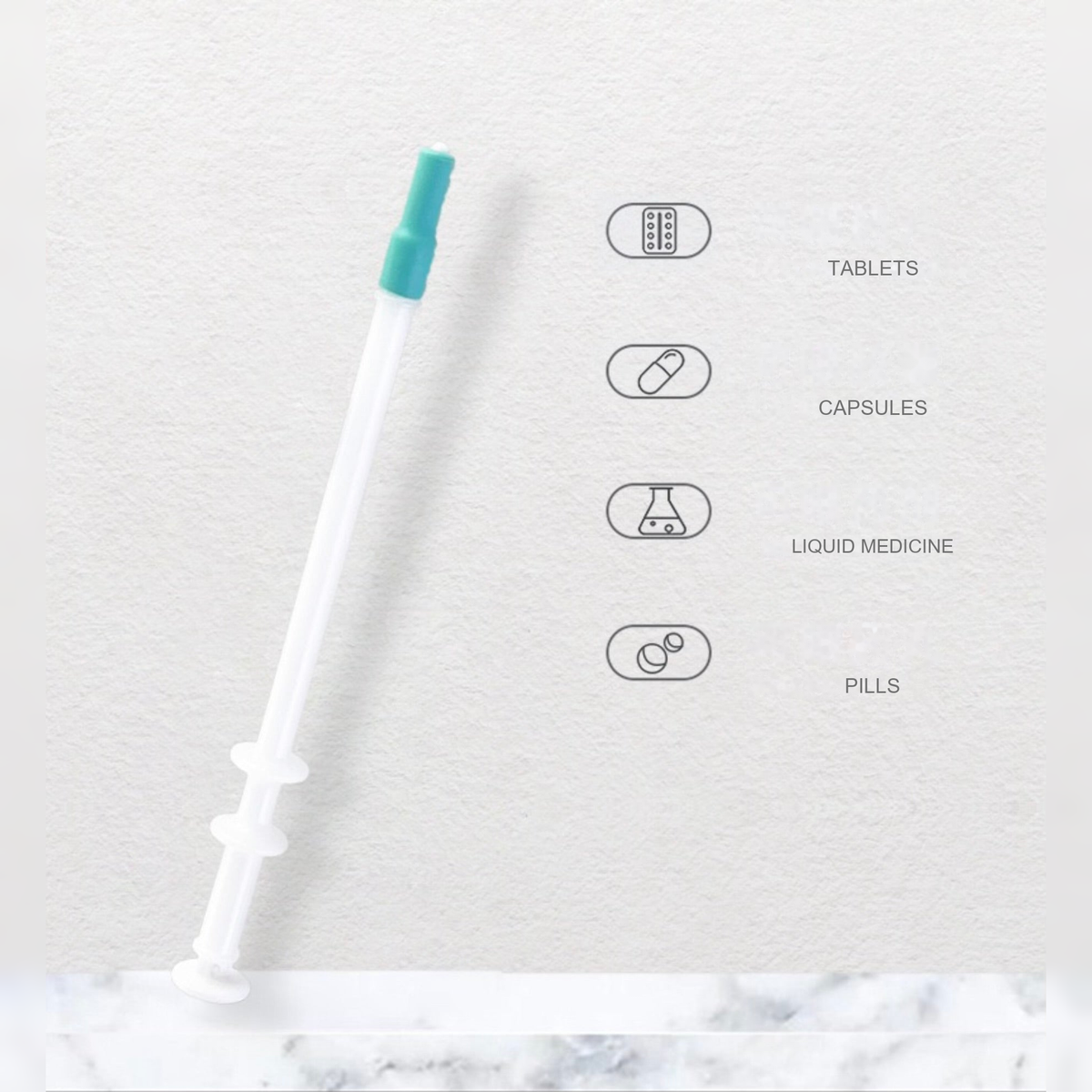 Pet medication dispenser for tablets, capsules, liquid medicine and pills - corrected English 1:1