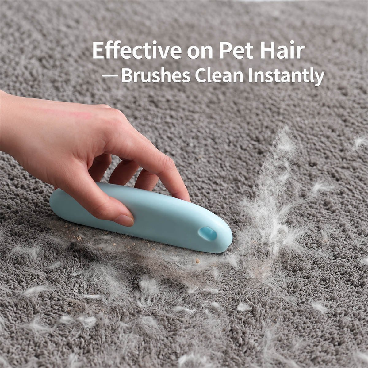 KIMPETS pet hair remover brush detail image 02