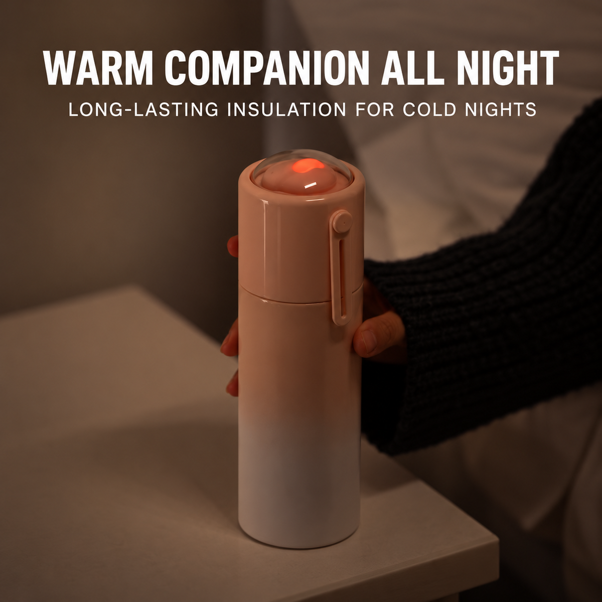Cat paw insulated travel mug all-night insulation detail - module 02