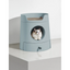 MAYITWILL Cat Castle Semi-Closed Litter Box - Morandi Green source media 3 [Gallery: Morandi Green]