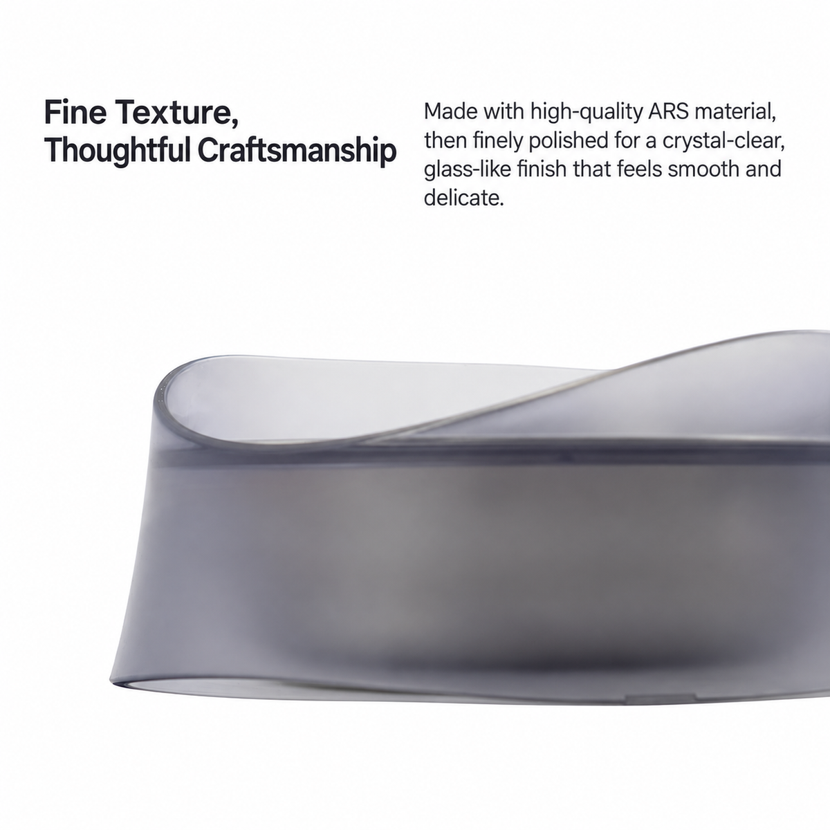 PIDAN Volcano Pet Bowl | ARS material and glass-like finish | English translated graphic