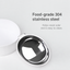 FURRYTAIL BOBO Cat Bowl | 304 stainless steel | English square panel 03