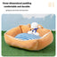 Navy Style Square Pet Bed detail image 6, square product feature view