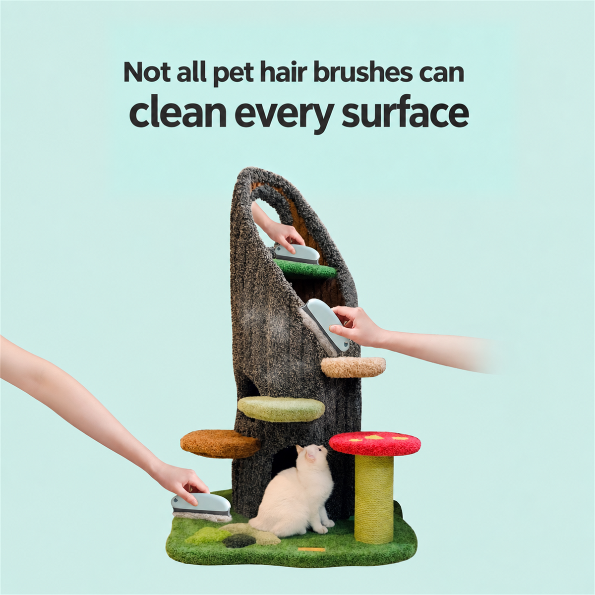 KIMPETS pet hair remover brush detail image 03