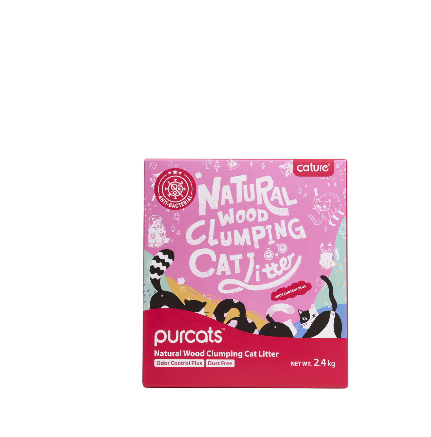 CATURE - Cat Litter Anti Odor Carbon Pellets 6L