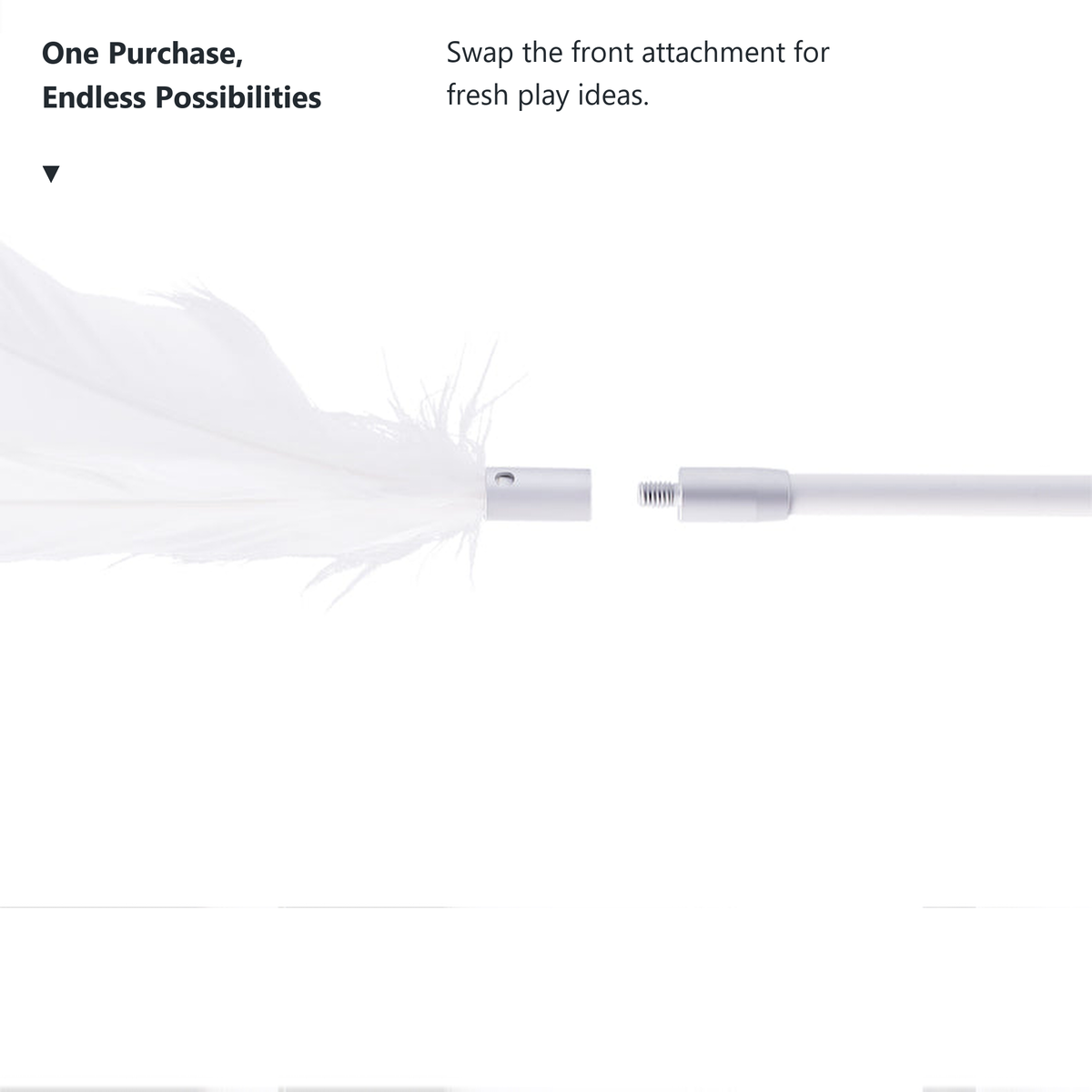 PIDAN Peacock Feather Cat Teaser Wand with Wooden Handle | English translated attachment detail 03 | 2048 square | v6