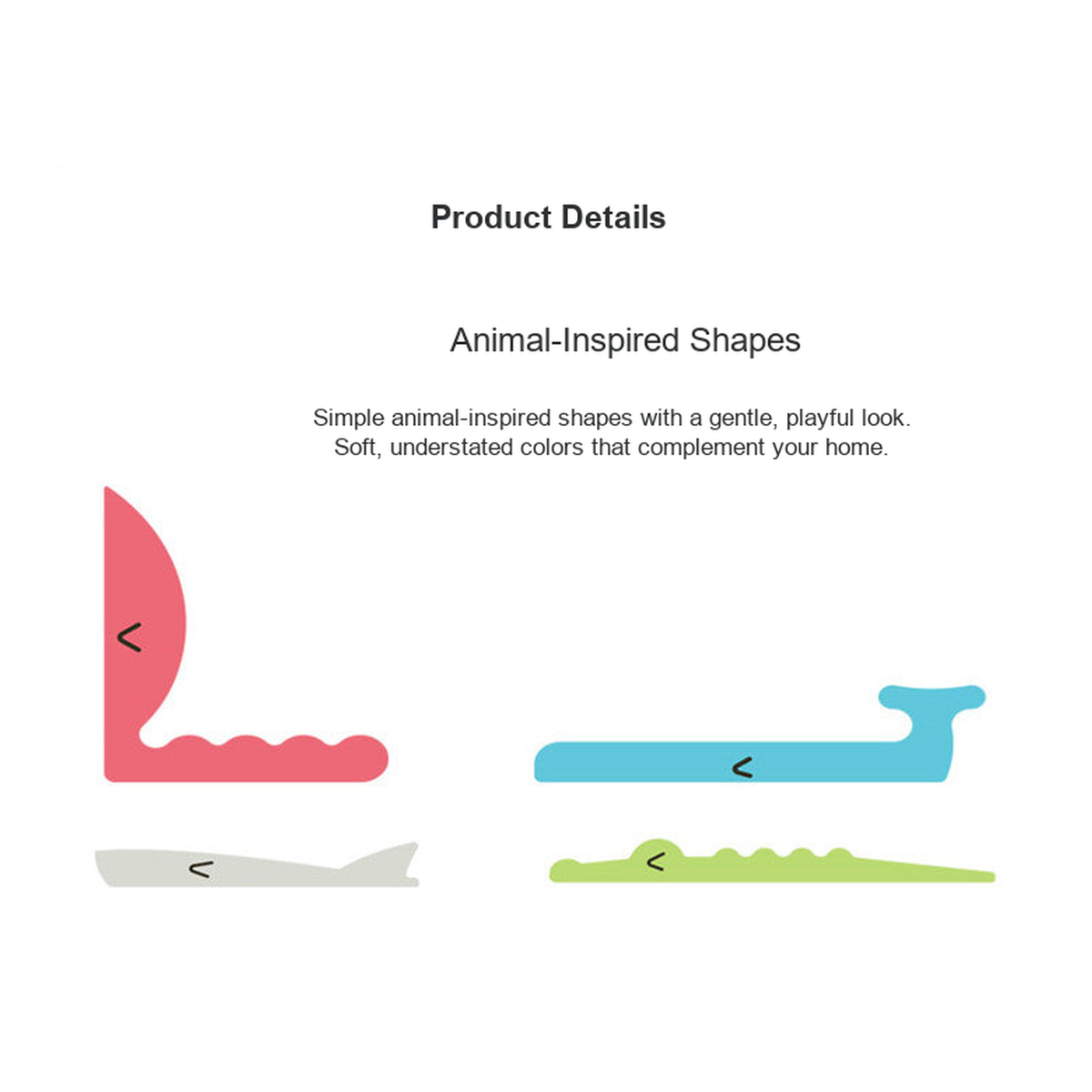 PIDAN Animal Cat Scratcher Collection | English translated original layout detail 03 | font-scale correction v7 | 2048 square