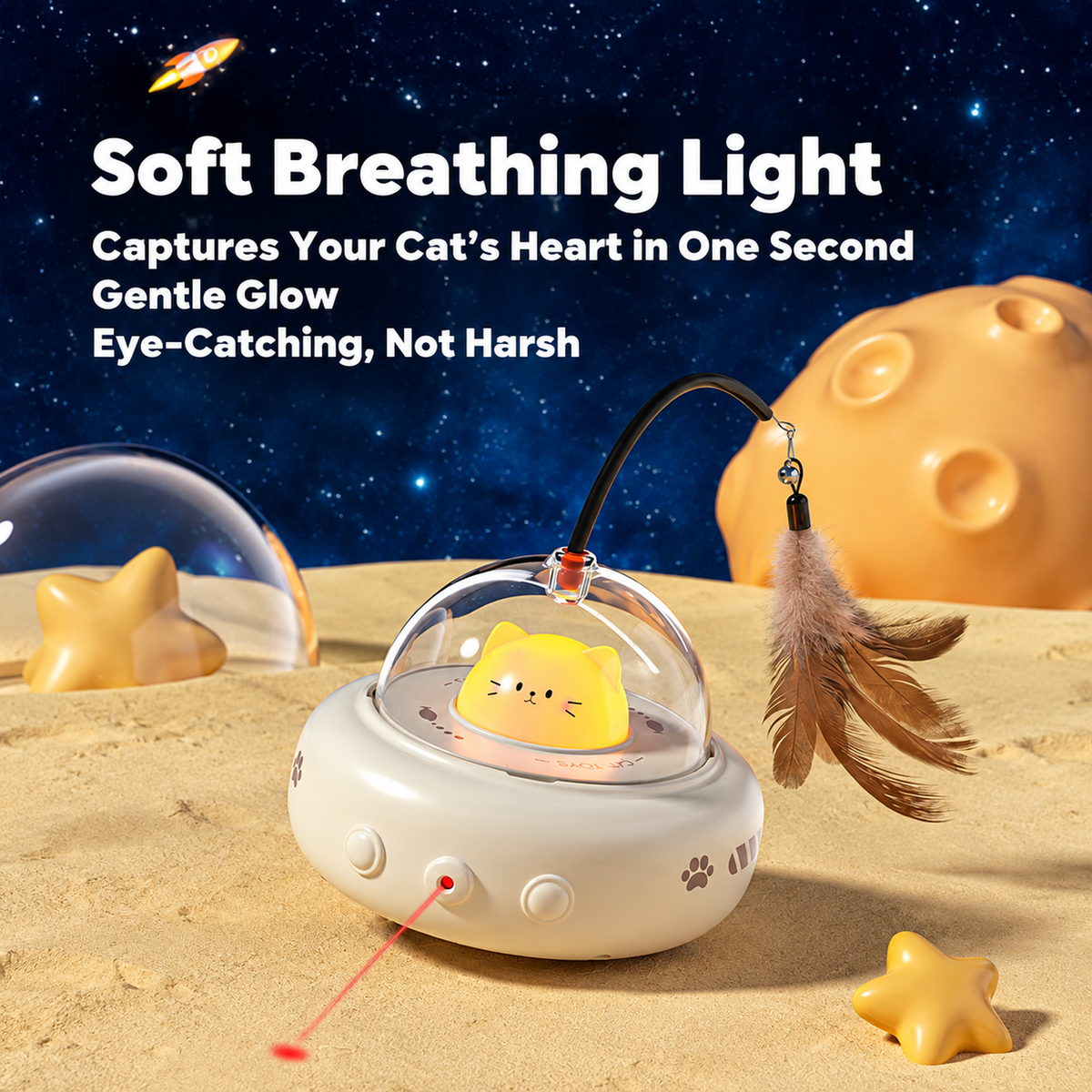 Automatic Rotating Cat Toy ABS Electronic Component Annoying Relief Intelligent Random Move to Chase | source media 34199685857442 | content-safe square revision | TEXT_LAYOUT_REBUILD | textLayer=transparent-overlay | backgroundMode=scene-outpaint | 20260920-v1
