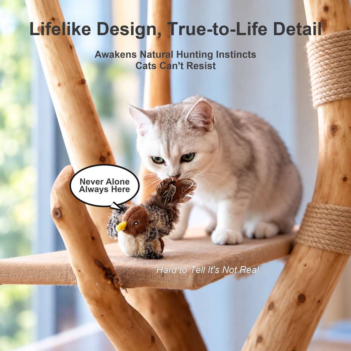 GiGwi cat toy with lifelike design and natural hunting detail [Gallery: Shared]