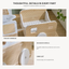 English corrected wooden cat train furniture detail with trailer carriage and wheels