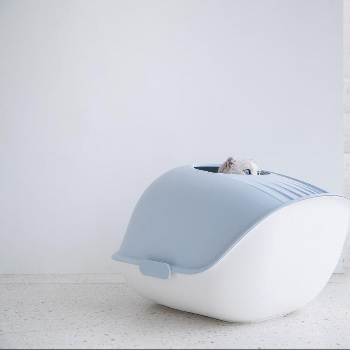 Furrytail Whale-Shaped cat litter box, image 4, product detail or lifestyle view [Gallery: Shared]