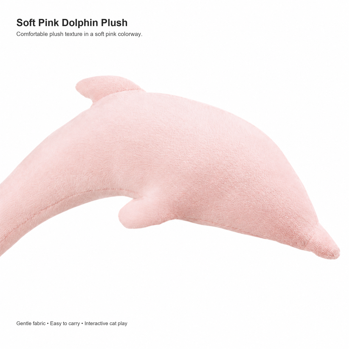 PIDAN Dolphin Plush Toy | English translated square detail 04