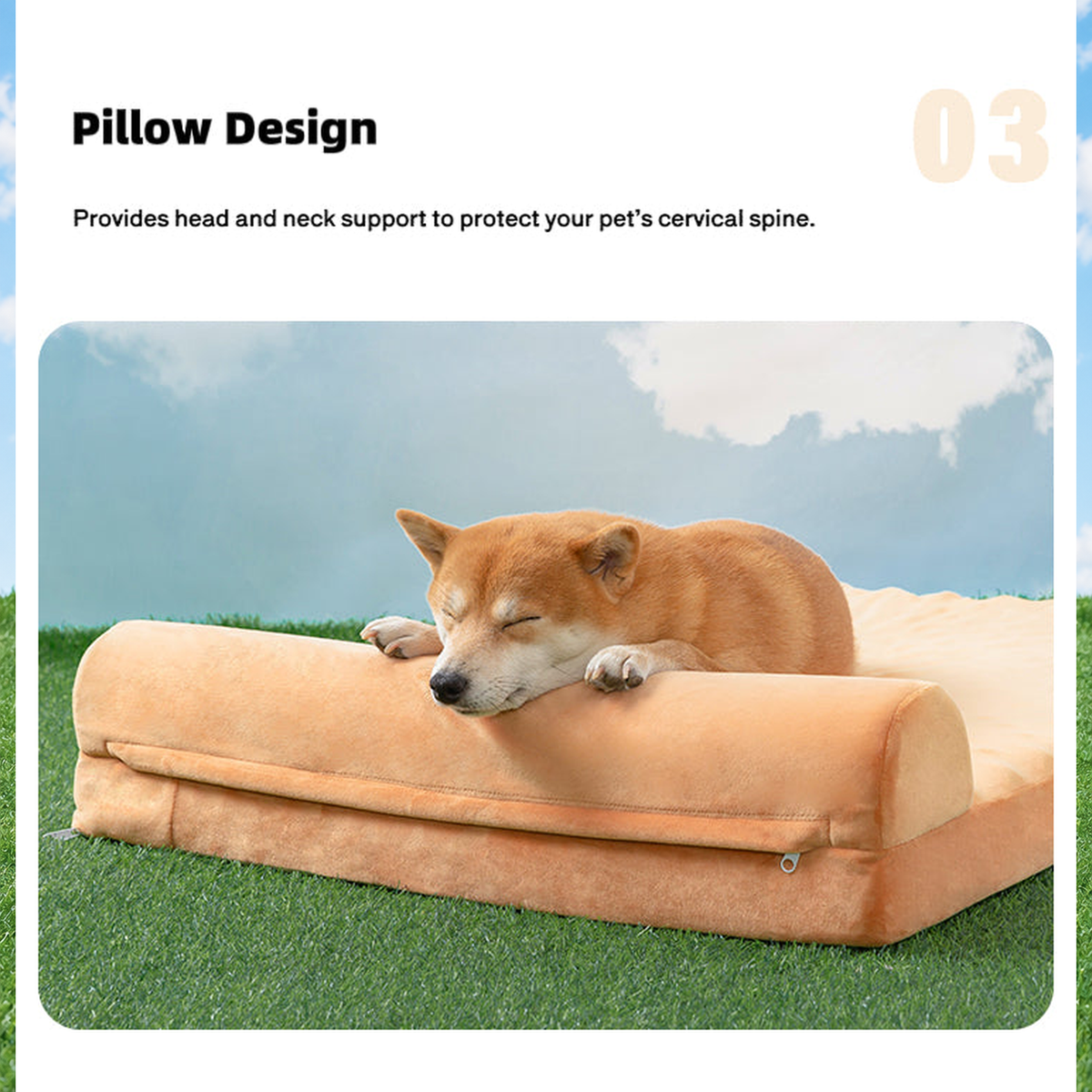 Navy Style Military-Inspired Pet Mattress effective 1:1 original pixels preserved, structured layout revision v2, source image 5, no crop