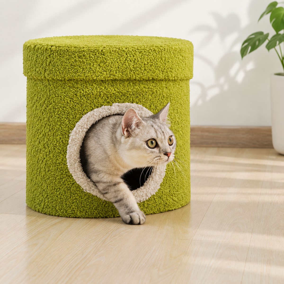 Super Cannibal Flower Cat Tree effective 1:1 continuous background outpaint revision v2, source image 5, no crop