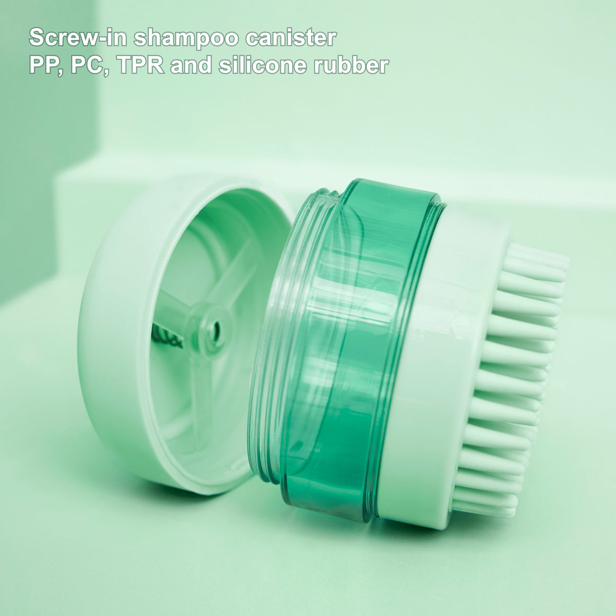 VETRESKA pet spa massage brush shampoo canister and materials [Gallery: Shared]