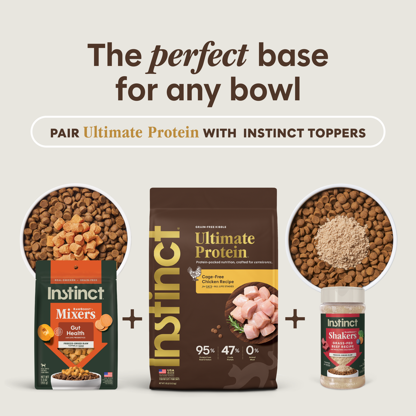 Instinct Ultimate Protein chicken cat food official product detail