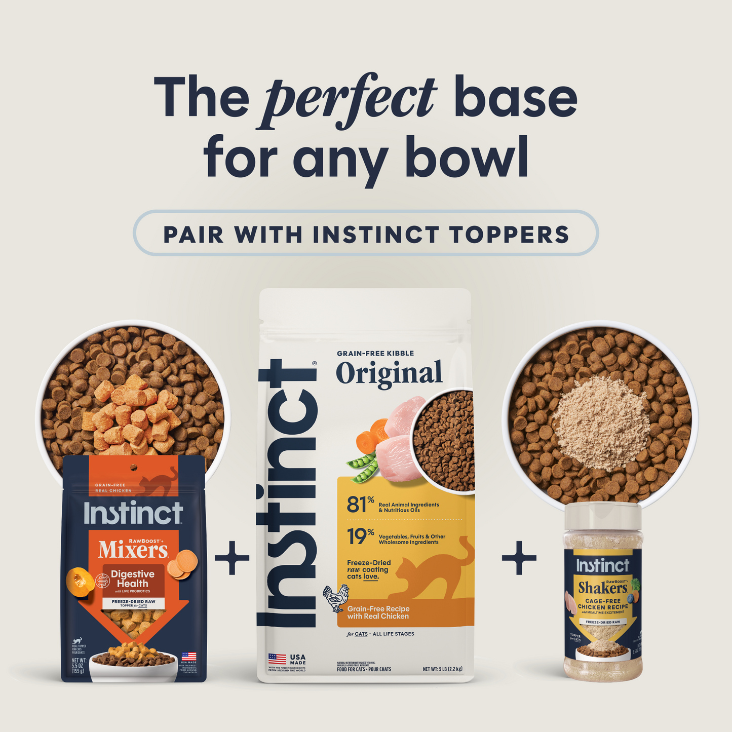 Instinct Original Chicken cat food official product detail