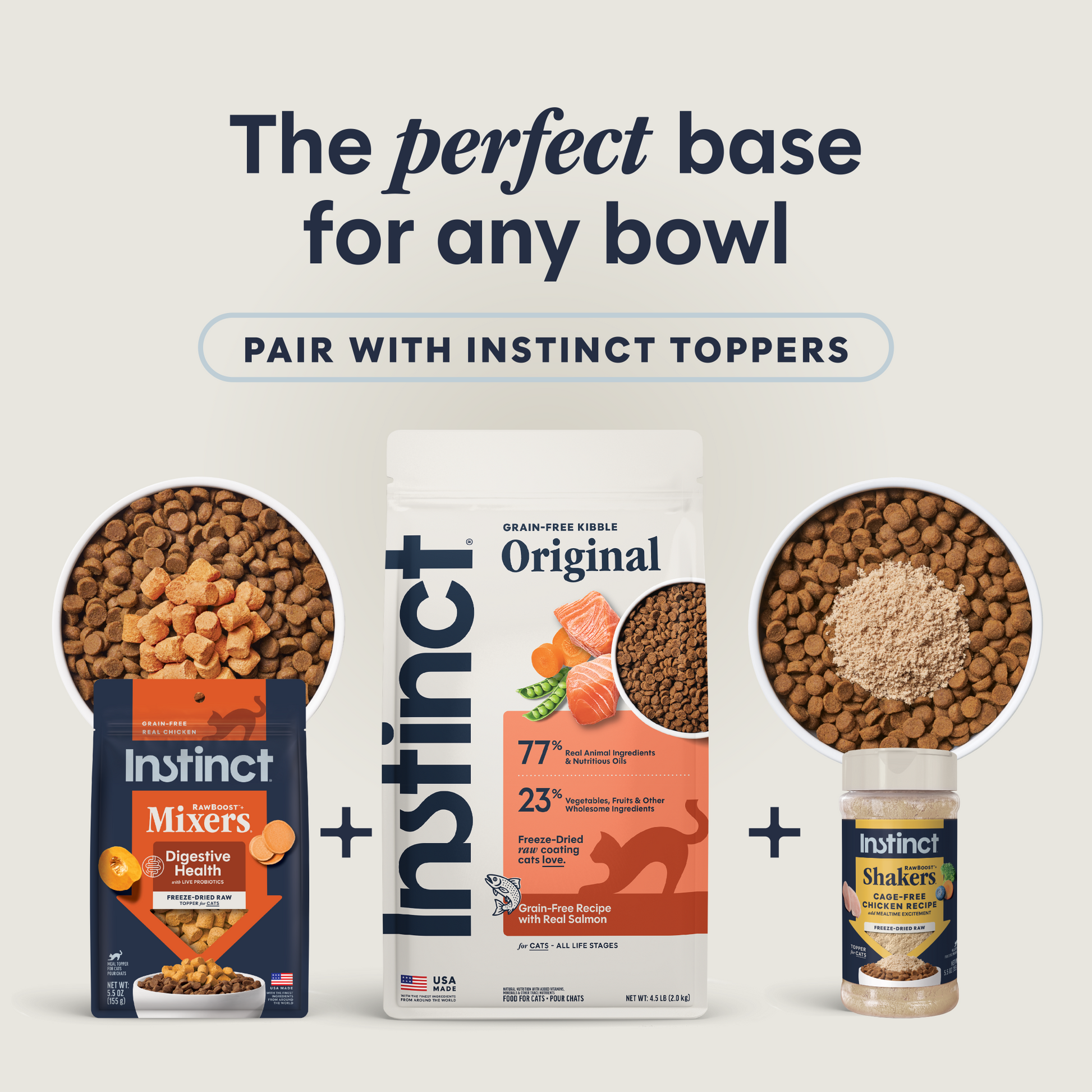 Instinct Original Salmon cat food official product detail
