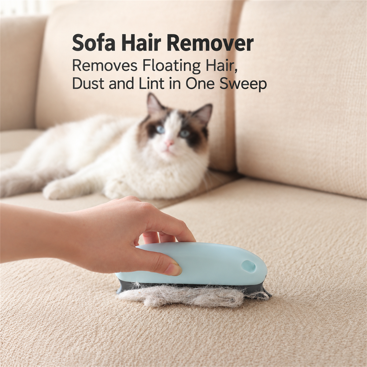 KIMPETS pet hair remover brush detail image 05