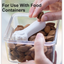 Diatomite cat paw drying block used with a food container [English Revision]