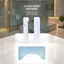 Portable UV-C sterilizer used for travel in a bathroom, English translated square detail image