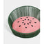 Empty green rattan basket bed for VETRESKA watermelon pet bed, corrected effective square composition [Comparison: corrected after original 6, 2026-09-10]