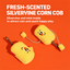 Silvervine corn cob cat toy with silvervine and cat mint product details