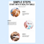 Pet dental gel applicator step-by-step use instructions