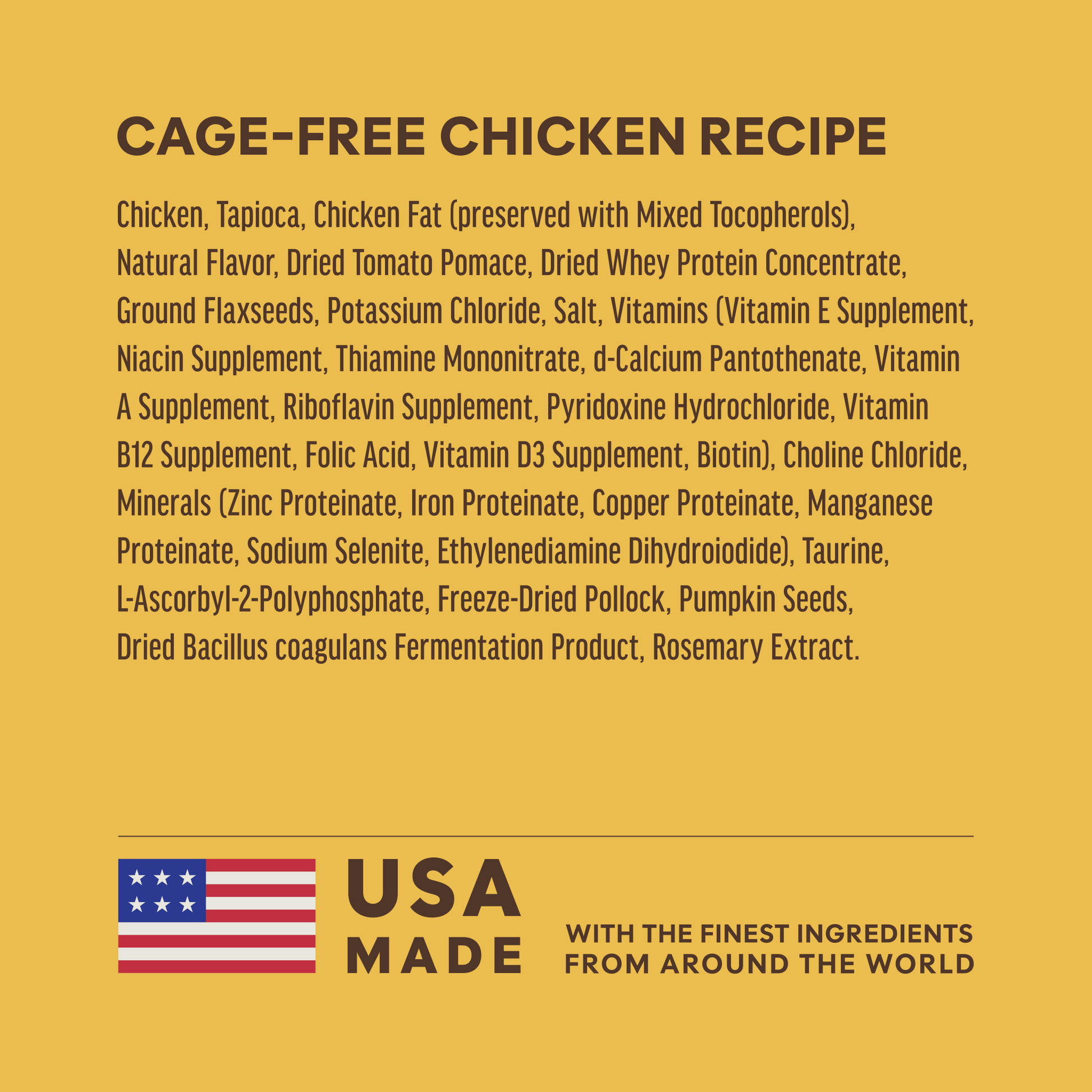 Instinct Ultimate Protein chicken cat food official product detail