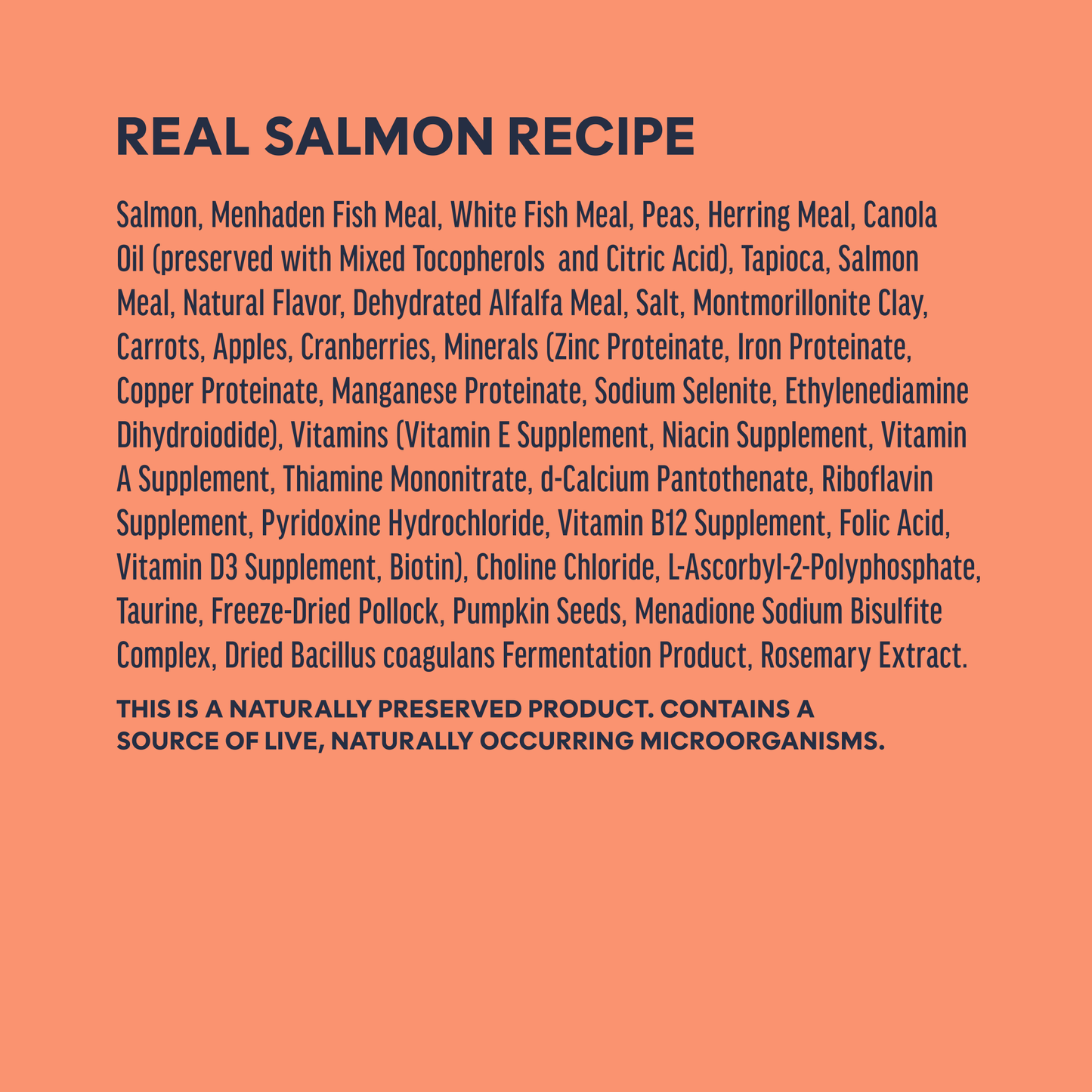 Instinct Original Salmon cat food official product detail