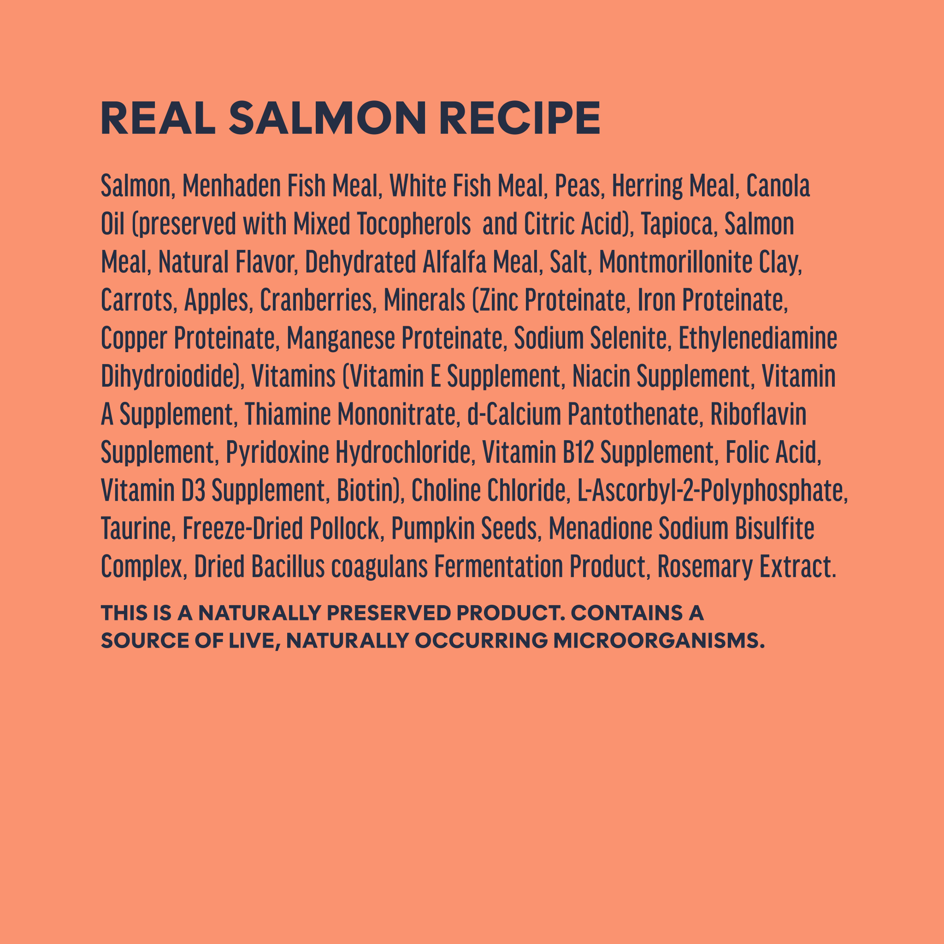 Instinct Original Salmon cat food official product detail
