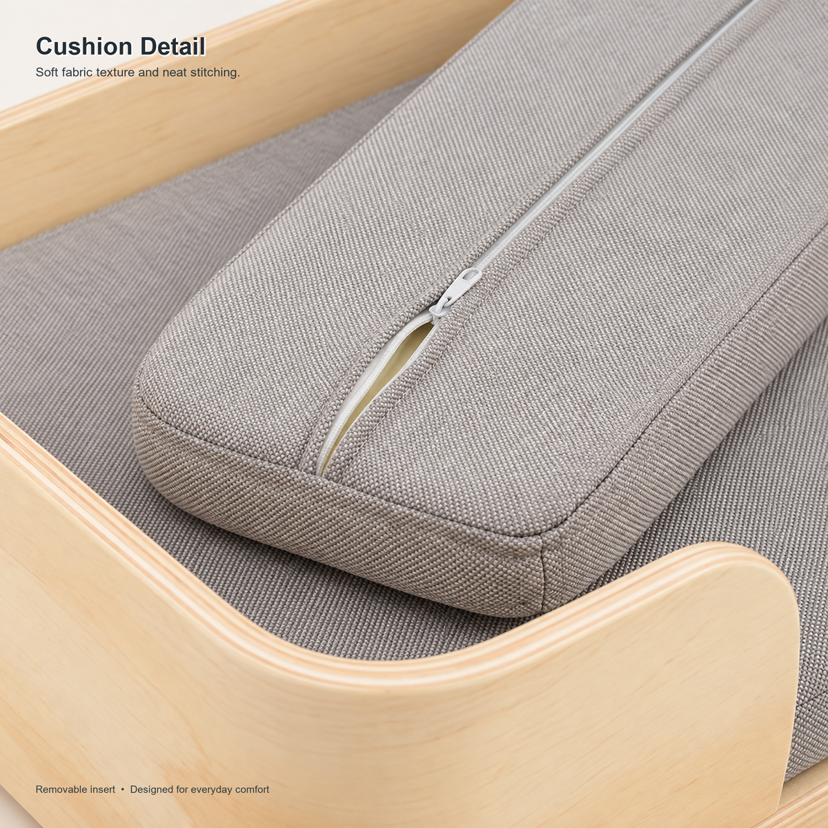 PIDAN Rectangular Cat Bed | English translated square detail 06