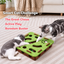 Retro Felt Play Station: The Smart Cat Challenge | source media 35047194394786 | content-safe square revision | TEXT_LAYOUT_REBUILD | textLayer=transparent-overlay | backgroundMode=scene-outpaint | 20260920-v1