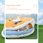 Nautical Style Dorayaki Pet Bed effective 1:1 original pixels preserved, structured layout revision v2, source image 7, no crop