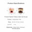Merry Pet fleece cake cat house bed product dimensions and material details