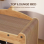Cat scratcher lounger interior scratch surface detail [Gallery: Details]