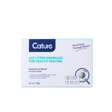 CATURE Cat Litter Granules for Health Tracing 20 g package