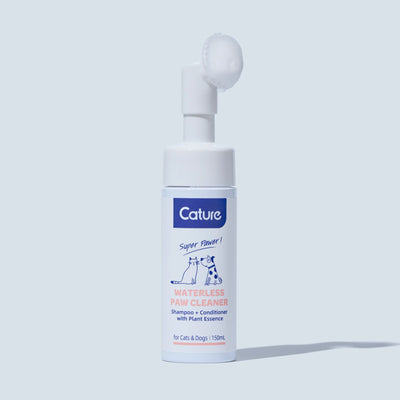 CATURE - Purelab Pet Dry Wash Paw Foam with Brush 150ml