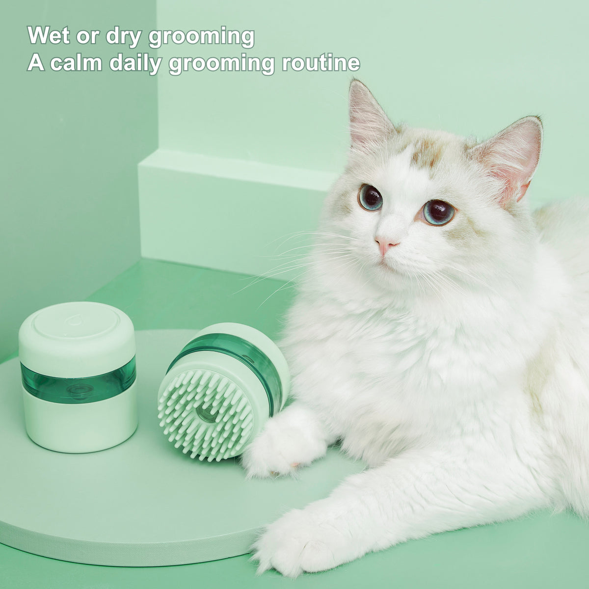 VETRESKA pet spa massage brush used for cat grooming [Gallery: Shared]