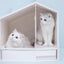 Furrytail Small House cat litter box, image 8, product detail or lifestyle view [Gallery: Shared]