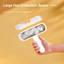 SOURCE REVISION | source-08 | Yellow Duck pet hair remover brush hair-collection compartment