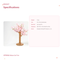 VETRESKA Sakura Cat Tree | Product specifications | English square panel 08