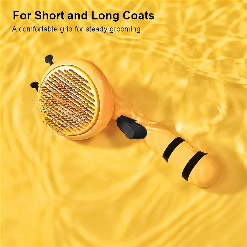 Aiwo Bee-Shaped Pin Brush for Cats & Dogs