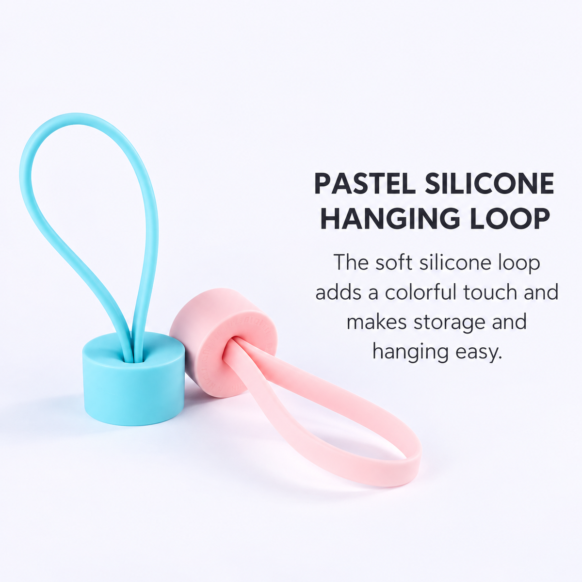 Cature cat litter scoop detail 09 - silicone hanging loop