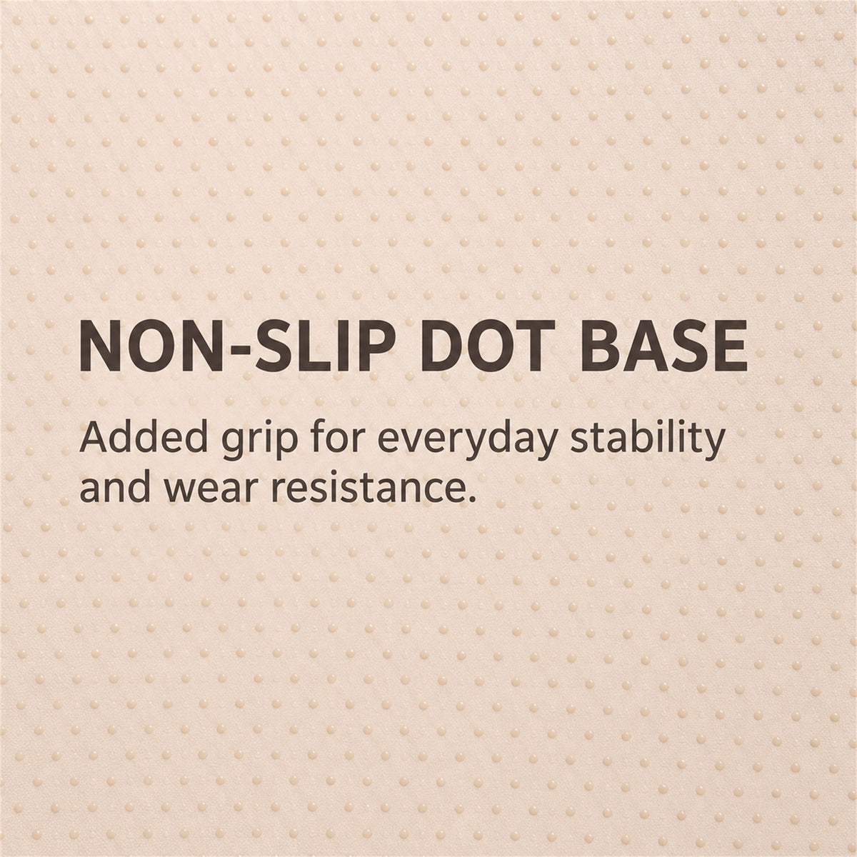Non-slip dot base texture for a white polar bear pet cave bed