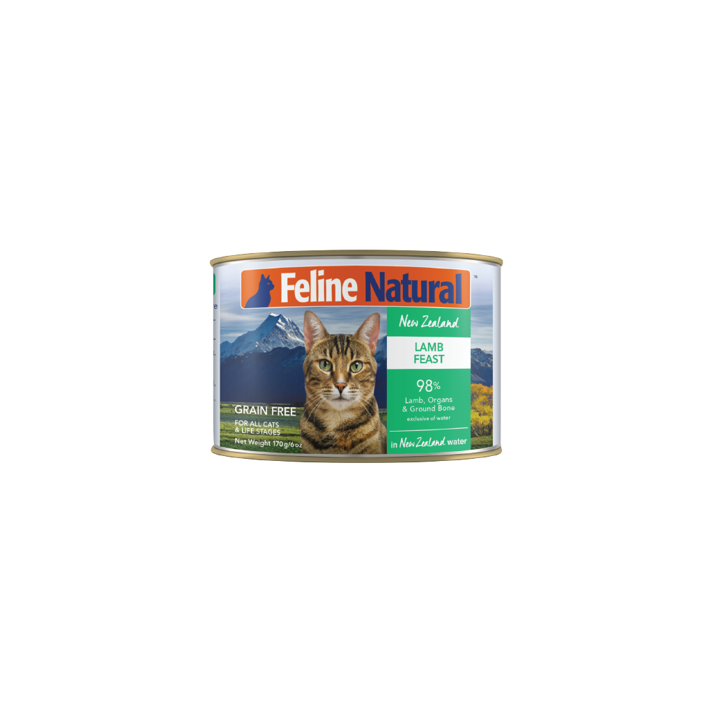 FELINE NATURAL™CANS  Lamb Feast Canned Cat Food